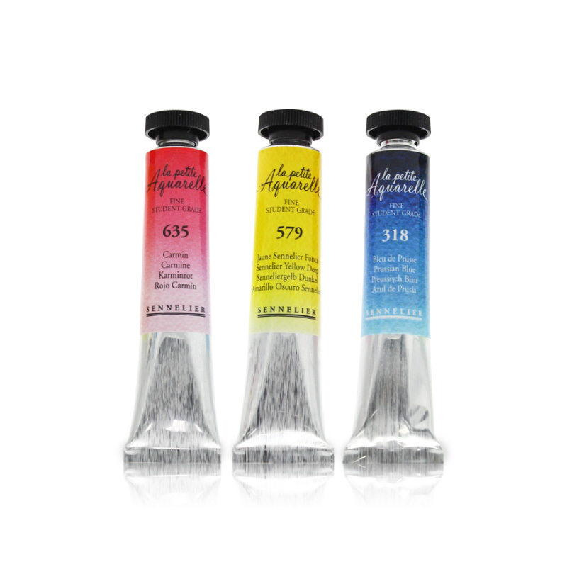 法國 SENNELIER 申內利爾 學生級 管狀水彩 21ml 單支
