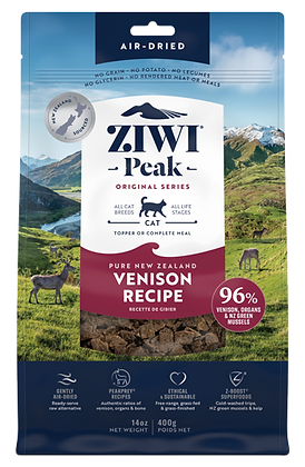 ZiwiPeak風乾貓糧 鹿肉配方 400g