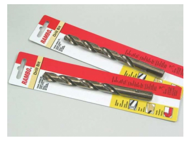 英國"RAMBO" 高鈷鑽咀 (不銹鋼專用)