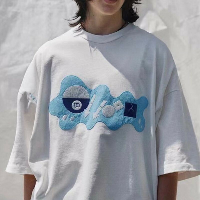 NAUTICA JAPAN × STACKS 藝術家聯名款 長谷川 8號球 短袖T恤