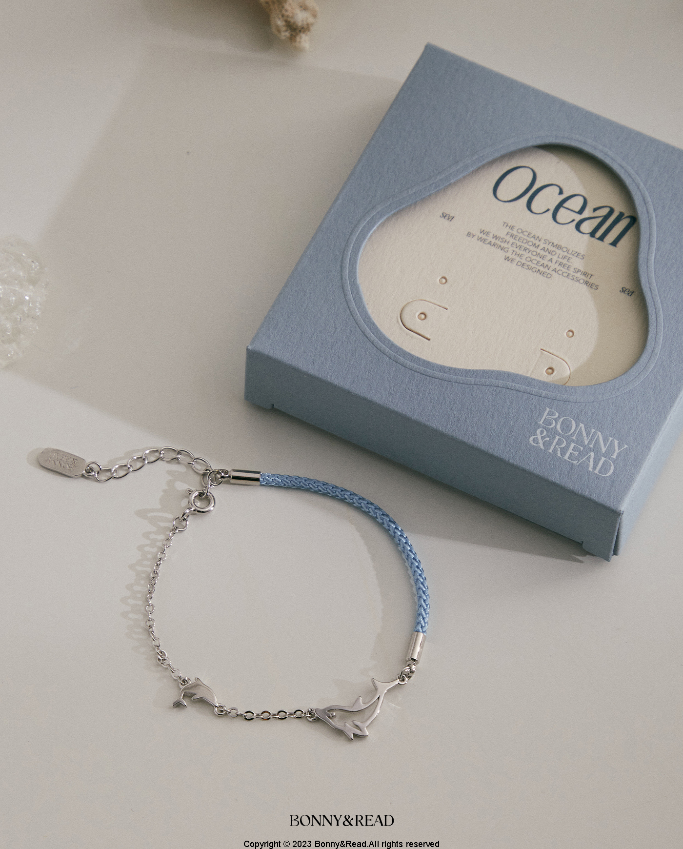 平價飾品,海洋,海豚,編織手鍊