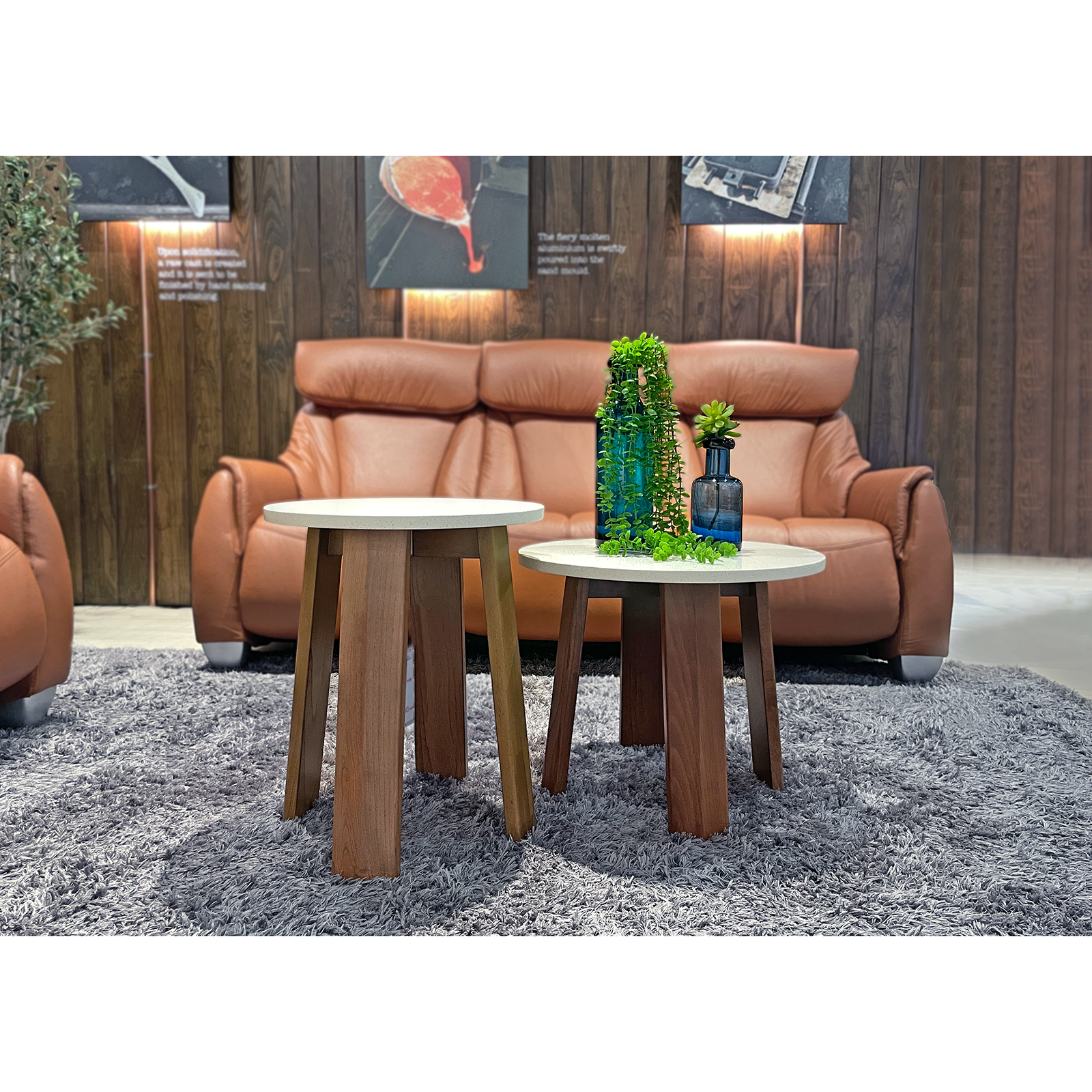 Mask 石英石茶几〔CB360〕