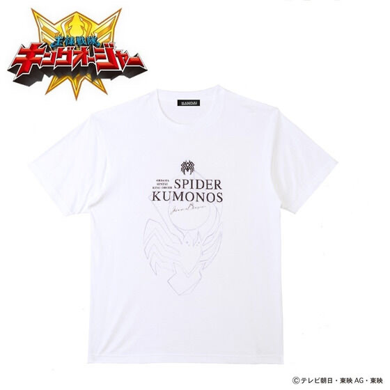 Pbandai 預訂2024/2月 東映ヒーロー Tシャツ王様戦隊キングオージャー　【スパイダークモノス】Tee