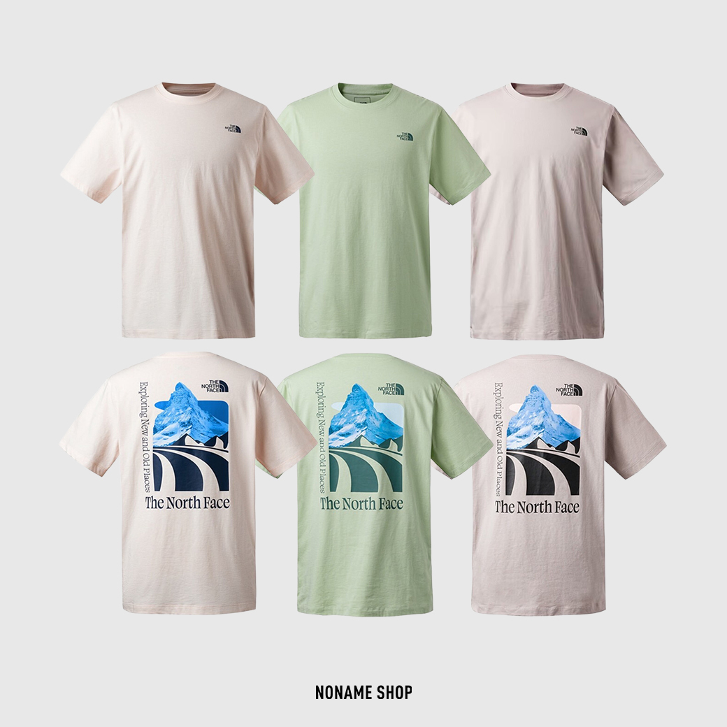 THE NORTH FACE TNF 滿版 海洋 短袖 三色 (男款)