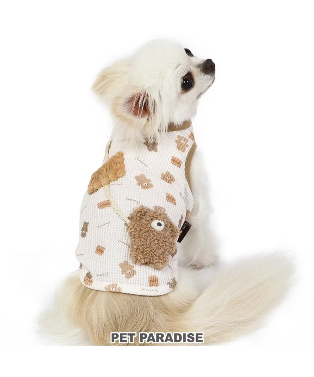【Pet Paradise】Bear Biscuits Pattern Top <918-23001>