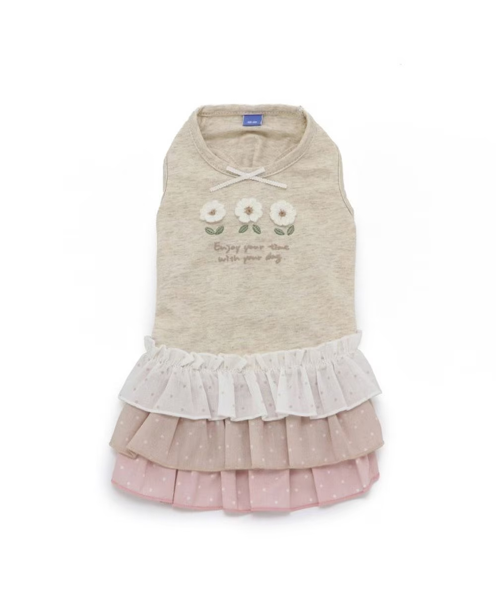【Pet Paradise】Floral Dress <918-17798>