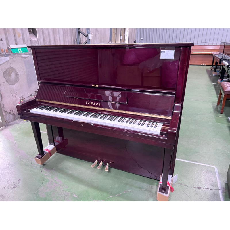 嚴選鋼琴 山葉 YAMAHA U3 紅木鏡面 內外如新品質 3號琴 二手鋼琴 中古鋼琴 漢麟樂器鋼琴店 現貨百台