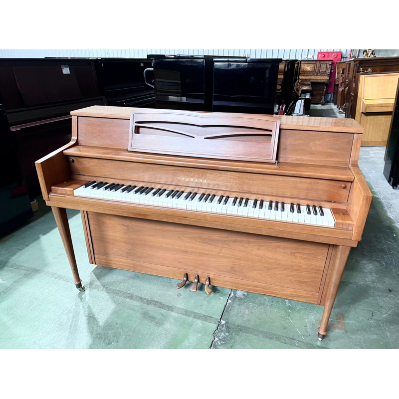 嚴選 日本製 山葉 YAMAHA M3 原木鋼琴 復古 矮式鋼琴 羅馬柱腳