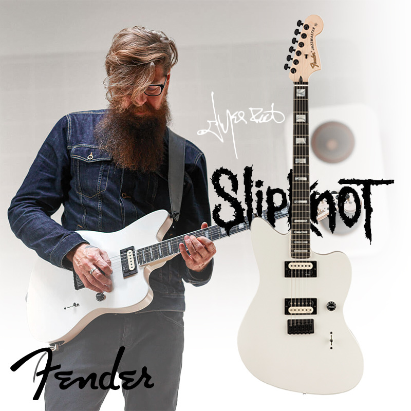 又昇樂器.音響】Jim Root 簽名款Fender Jim Root Jazzmaster® V4 主動
