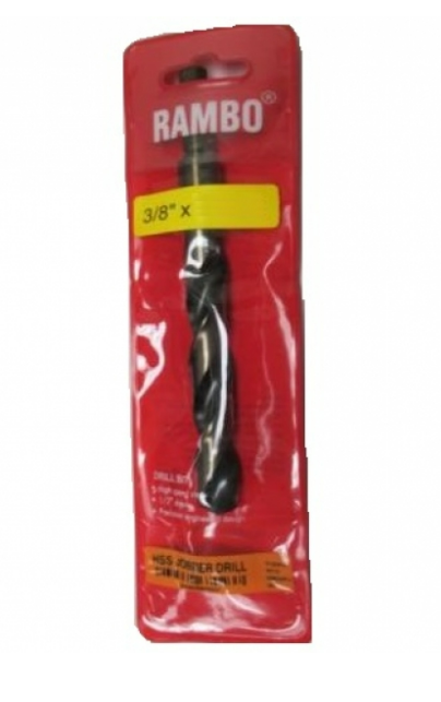 英國"RAMBO"(3/8")柄黑金鋒鋼鑽咀(三角柄)