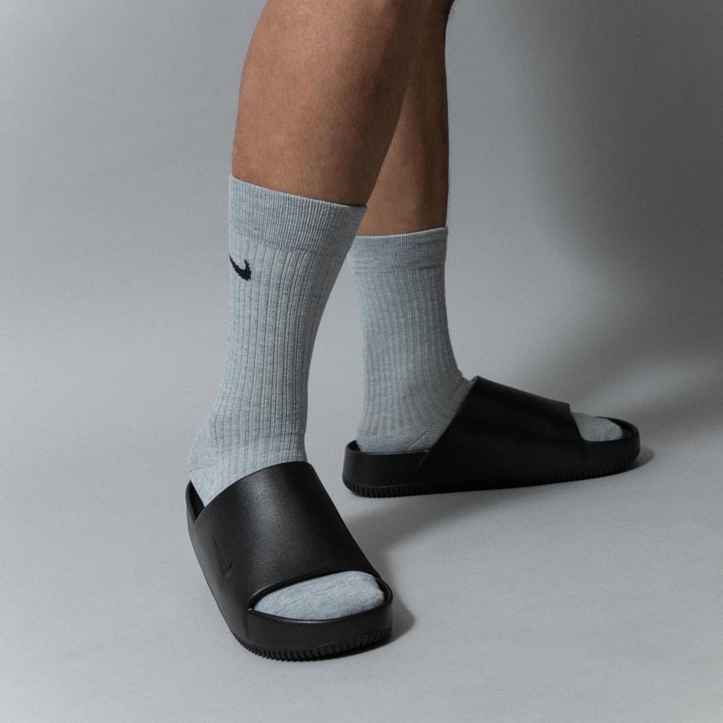 現貨，黑色25cm┃女鞋 NIKE CALM SLIDE 拖鞋