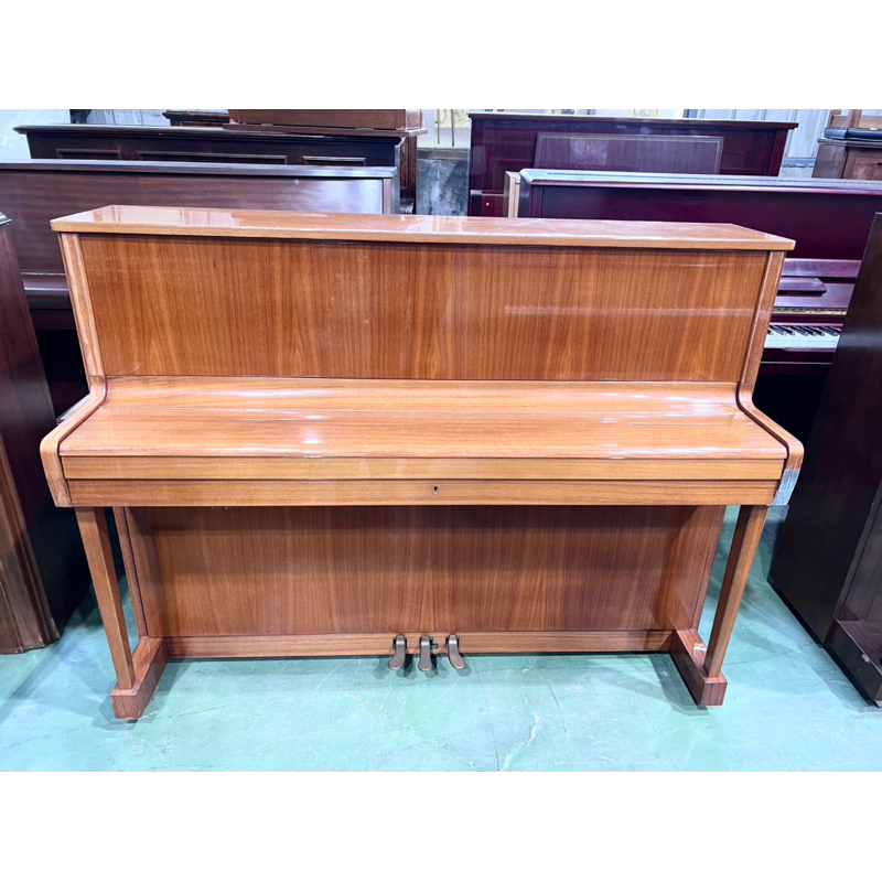 嚴選歐洲琴 德國原裝 ZIMMERMANN 日耳曼 直立鋼琴 原木小型 中古鋼琴 二手鋼琴 漢麟樂器 鋼琴店 現貨百台