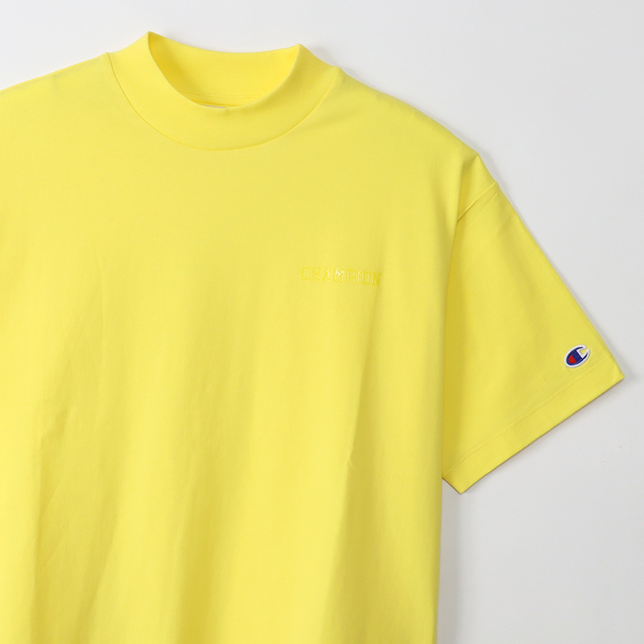 女款- CASUAL 寬鬆Logo短袖TEE-黃色（CW-X309-735）