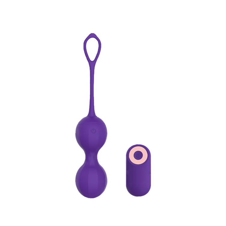 凱梅絲 緊緻私處神器10頻震動聰明球(無線遙控款) 紫
