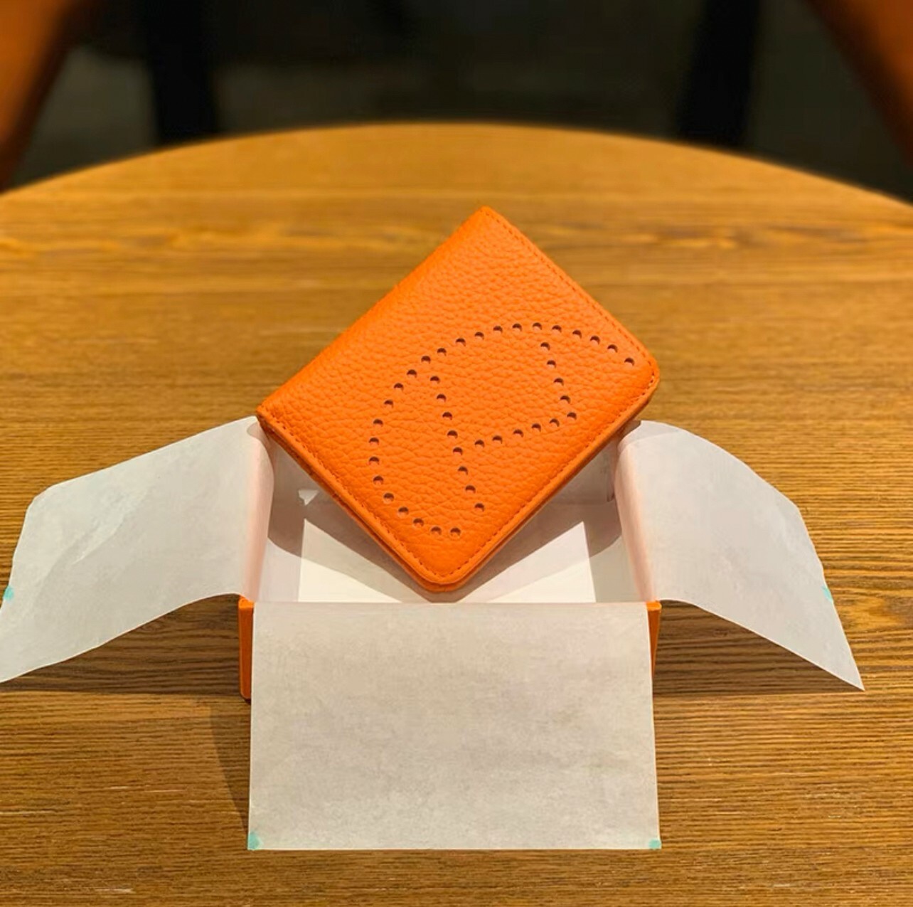 超薄兩折皮夾(牛皮)