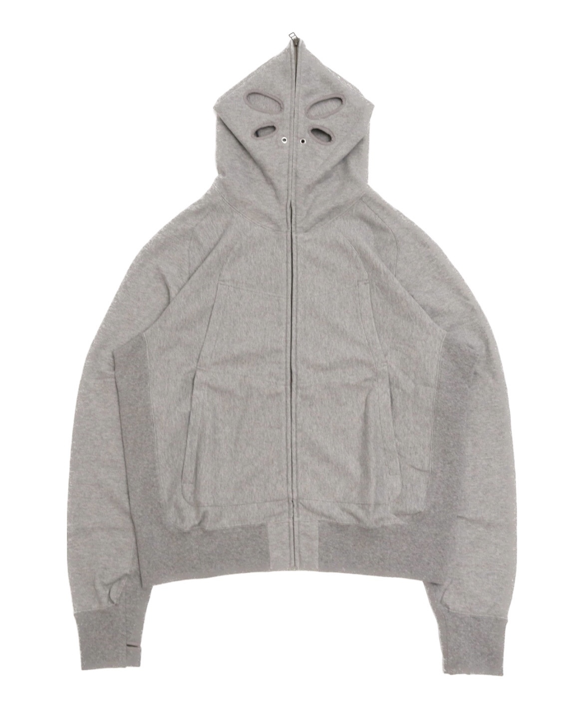 JIAN HE - SOLIDER HOODIE(Gray)