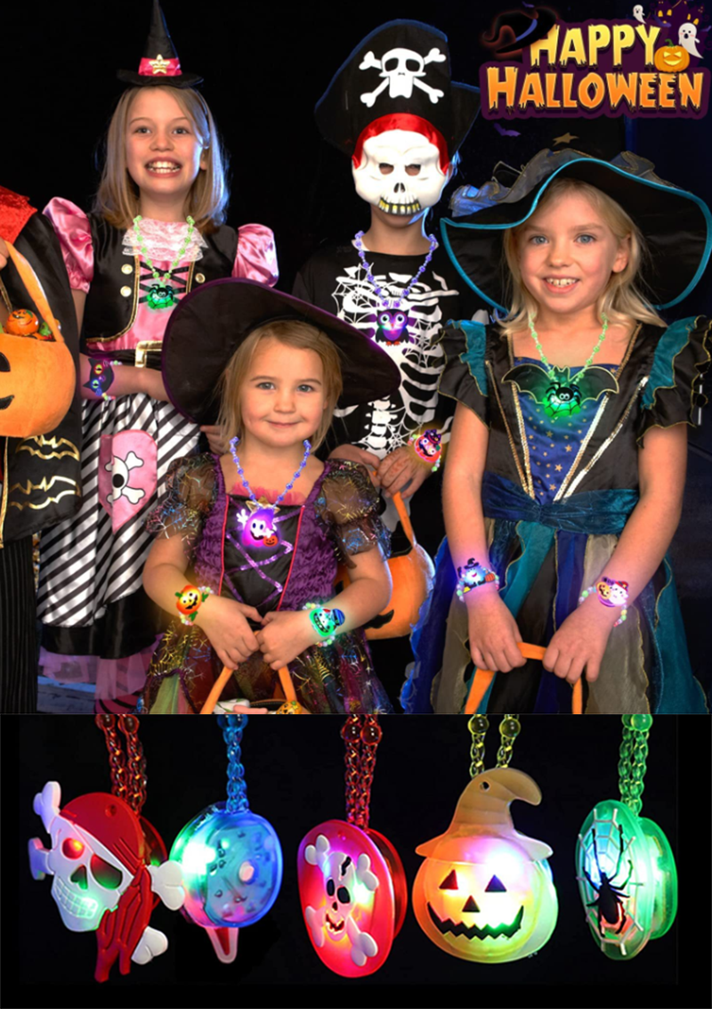 萬聖節發光項鍊 K6592