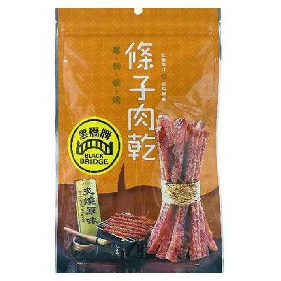 【黑橋牌】炙燒原味條子肉乾110g