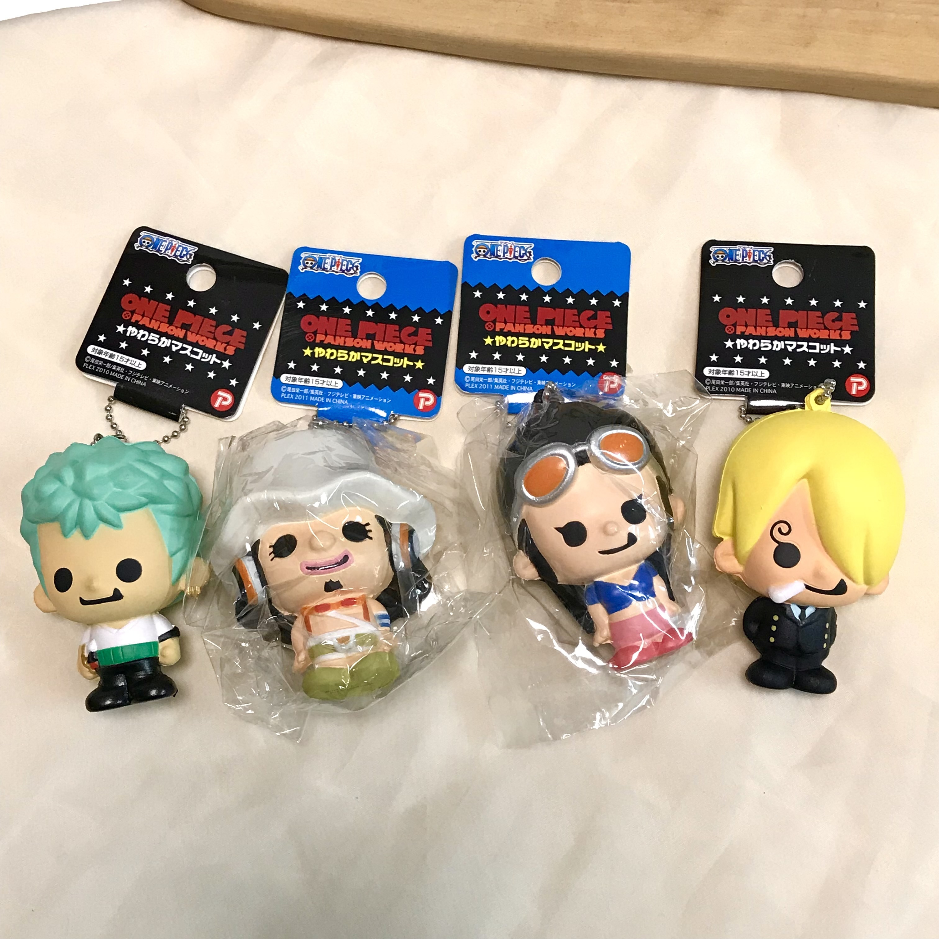 One piece vintage character squishy