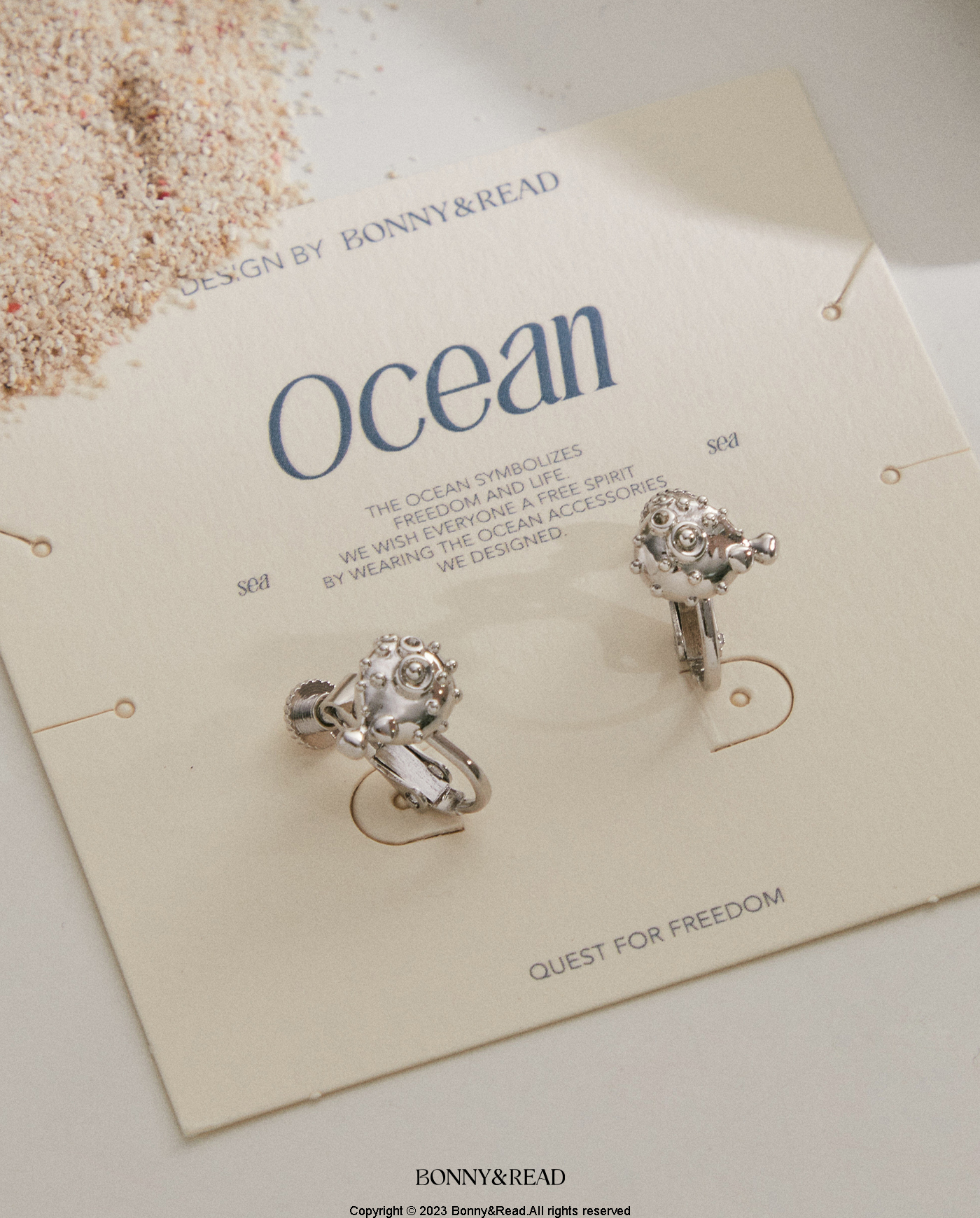 平價飾品,河豚,夾式耳環,圈圈耳環,耳夾