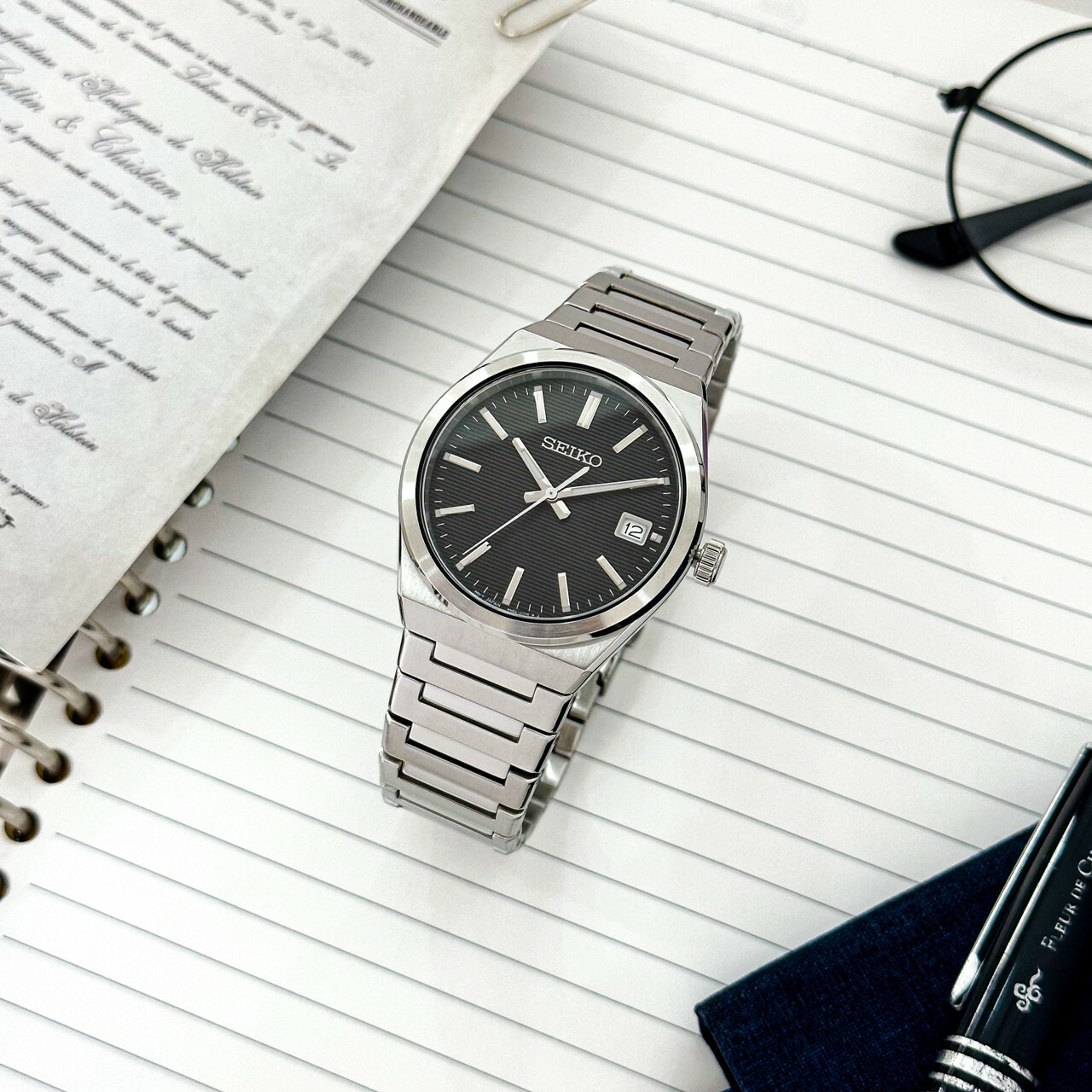 【SEIKO 精工】CS系列 簡約經典時尚腕錶 6N52-00H0D 39mm 現代鐘錶