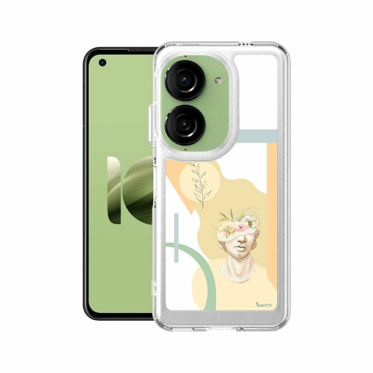 Asus ZenFone 9/10手機防摔殼藝術之花