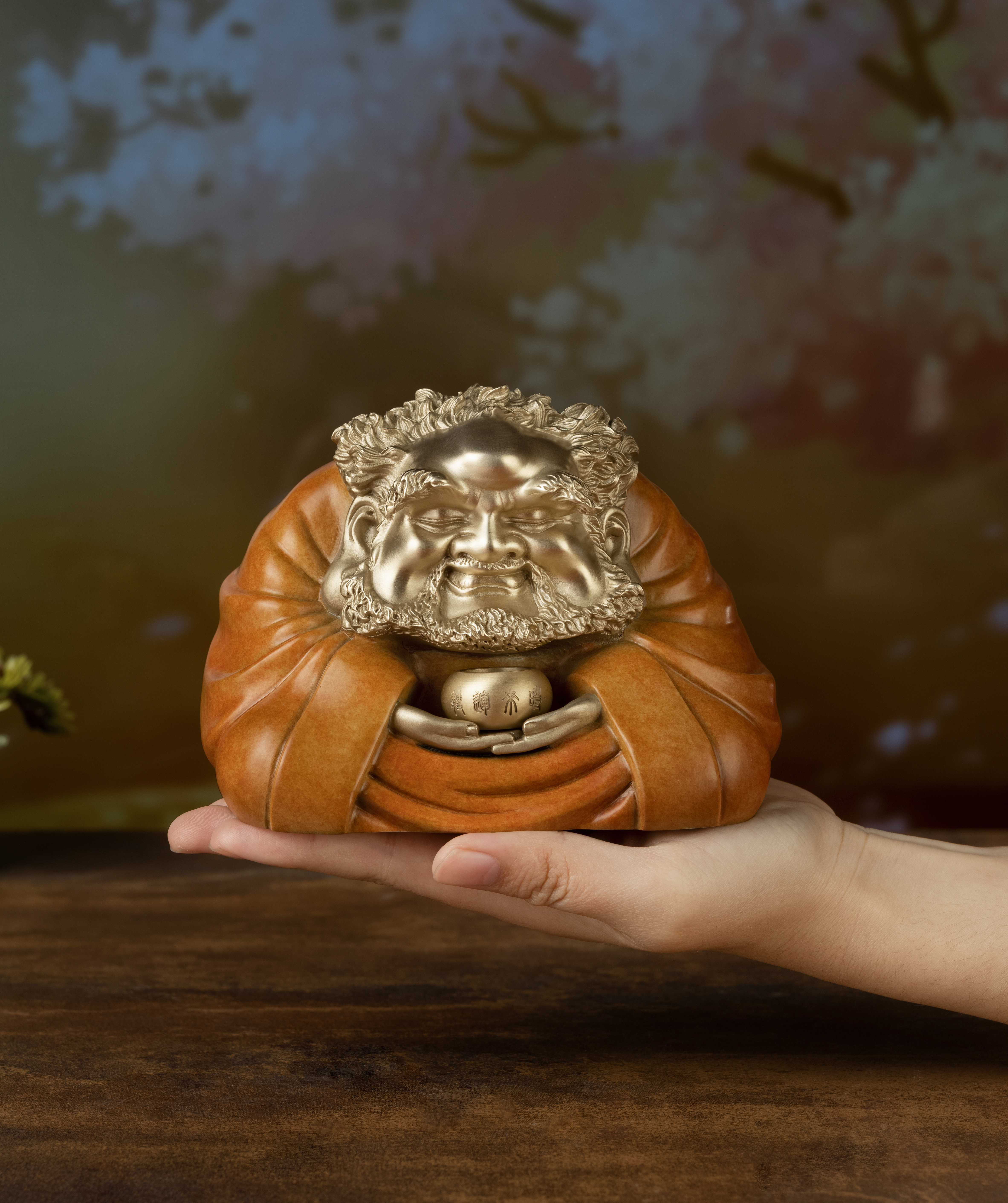 吉祥達摩｜銅作工藝品