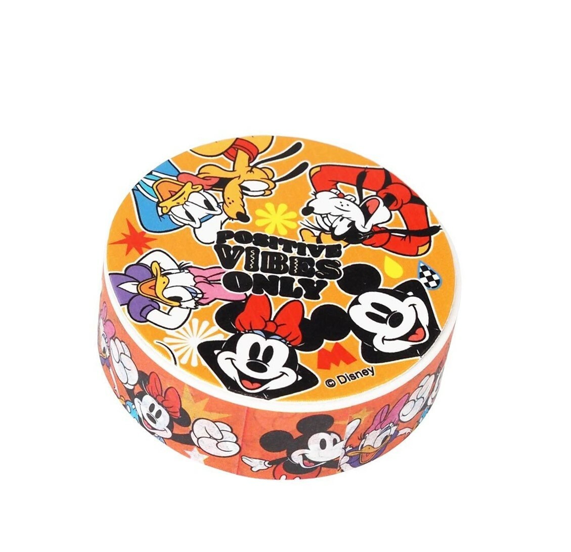 迪士尼米奇 - 紙膠帶 膠紙 MICKEY & FRIENDS-orange