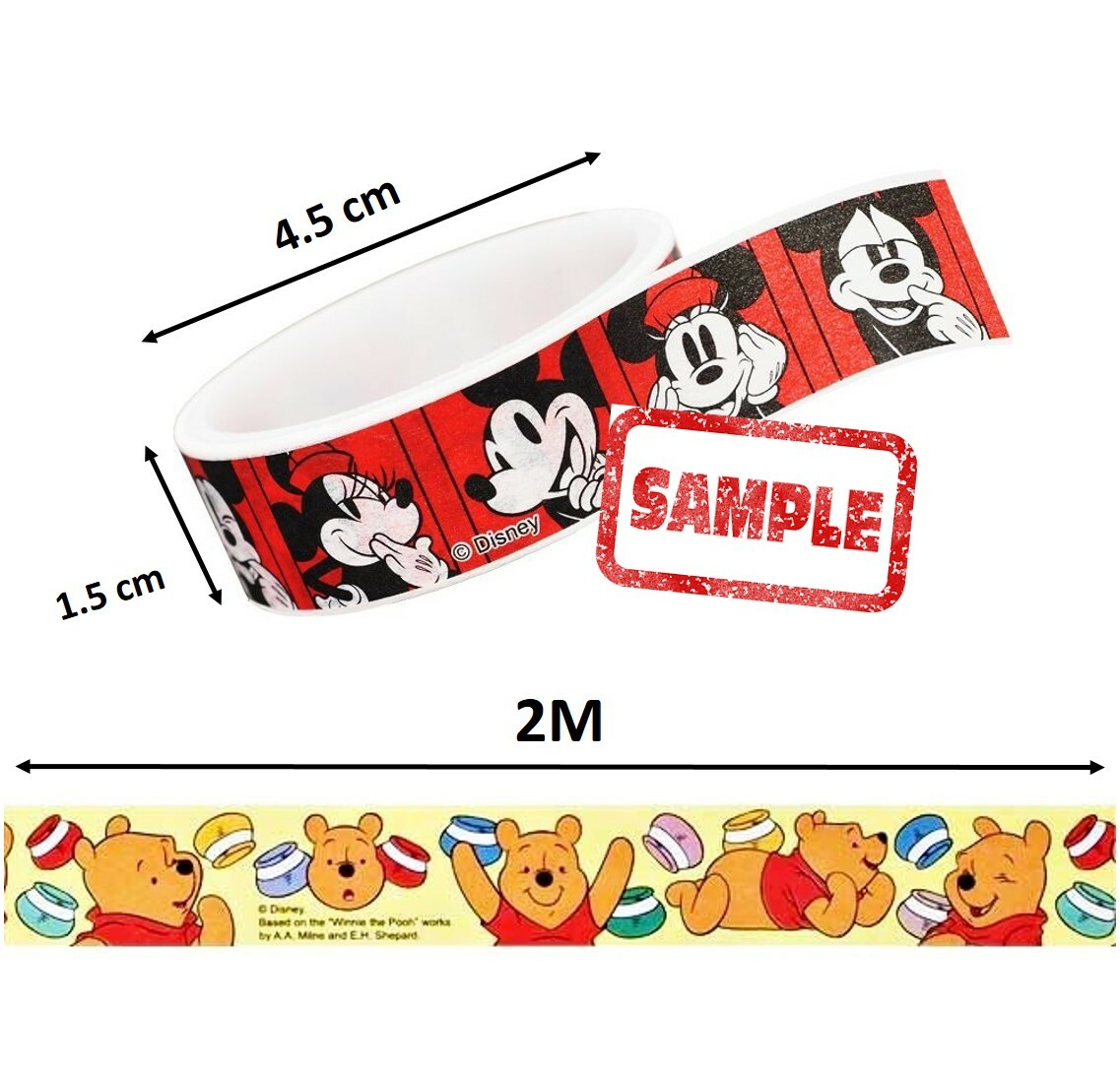 迪士尼小熊維尼 - 紙膠帶 膠紙