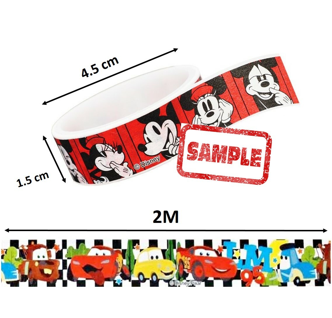 迪士尼反斗車王 紙膠帶 膠紙