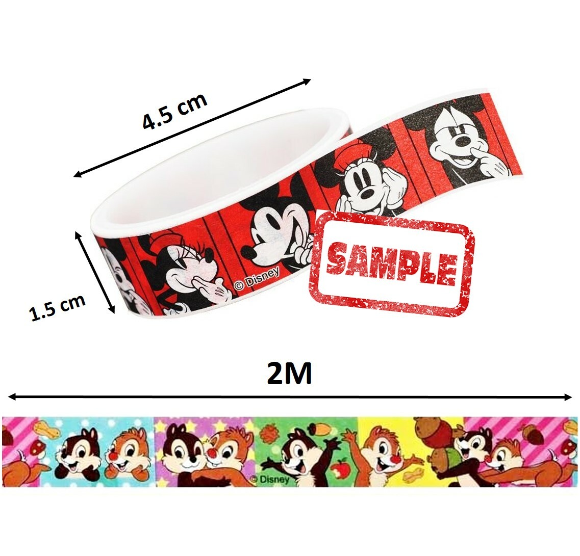 迪士尼鋼牙與大鼻 紙膠帶 膠紙