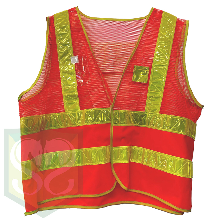Reflective Vest (安全第一) (Green / Orange)
