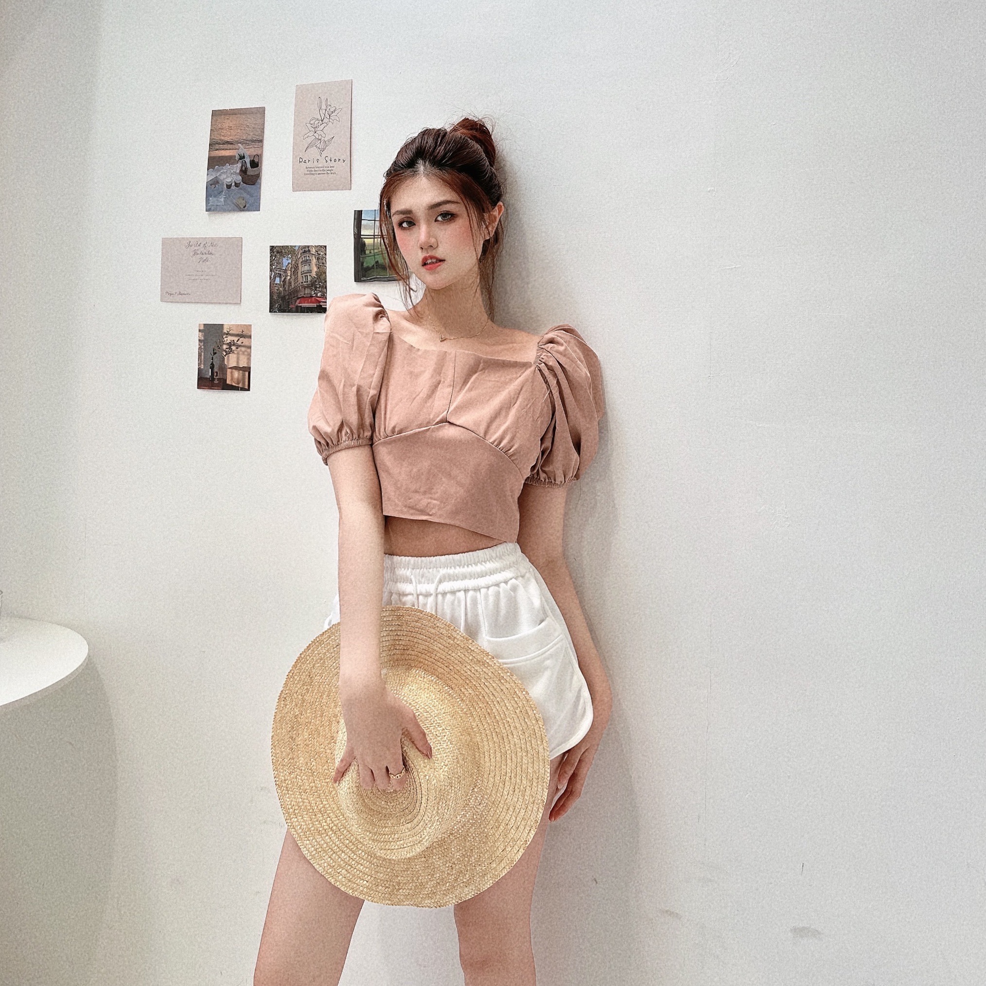 赫本公主後綁美背上衣/三色