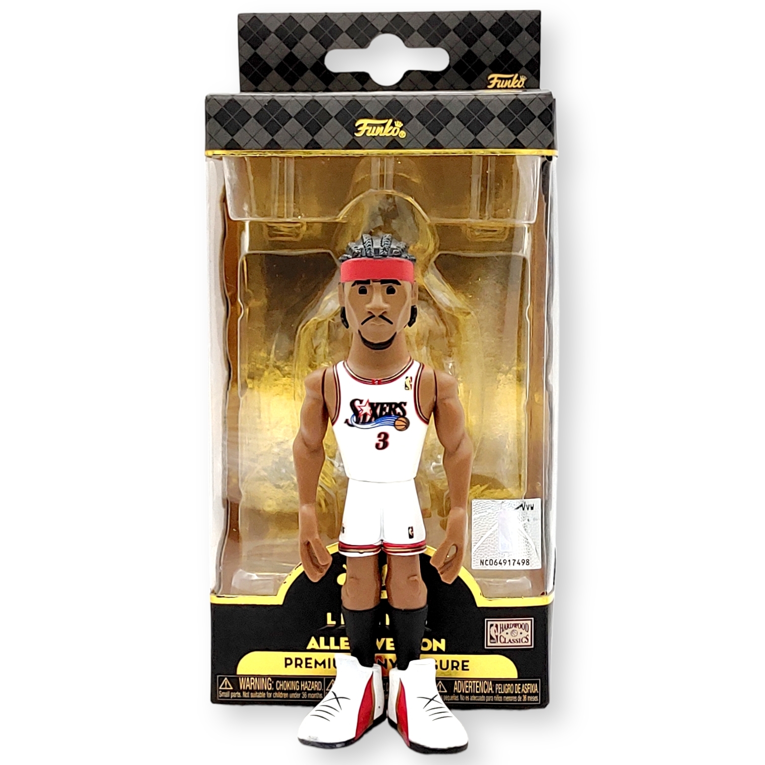 FUNKO POP<NBA Gold Legend>5吋費城76人艾佛遜