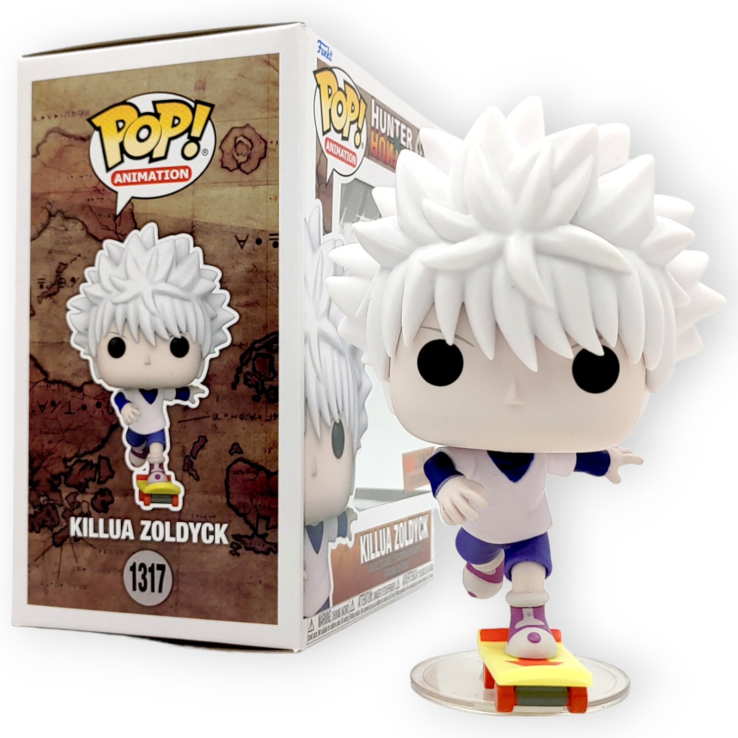 FUNKO POP<全職獵人>基路亞(踩滑板)-No.1317