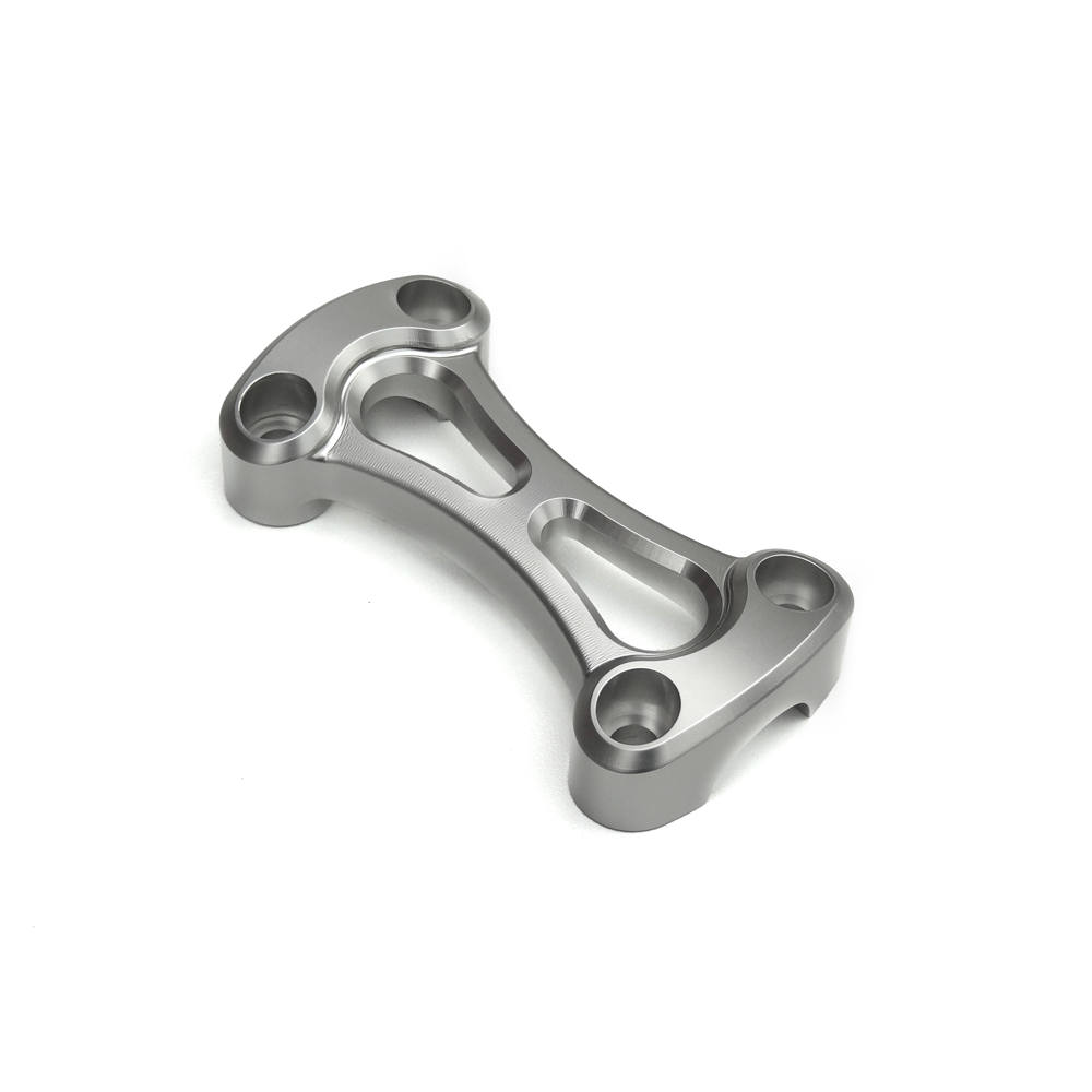 Motone 氣冷凱旋專用 冠座蓋 橋接 陽極銀