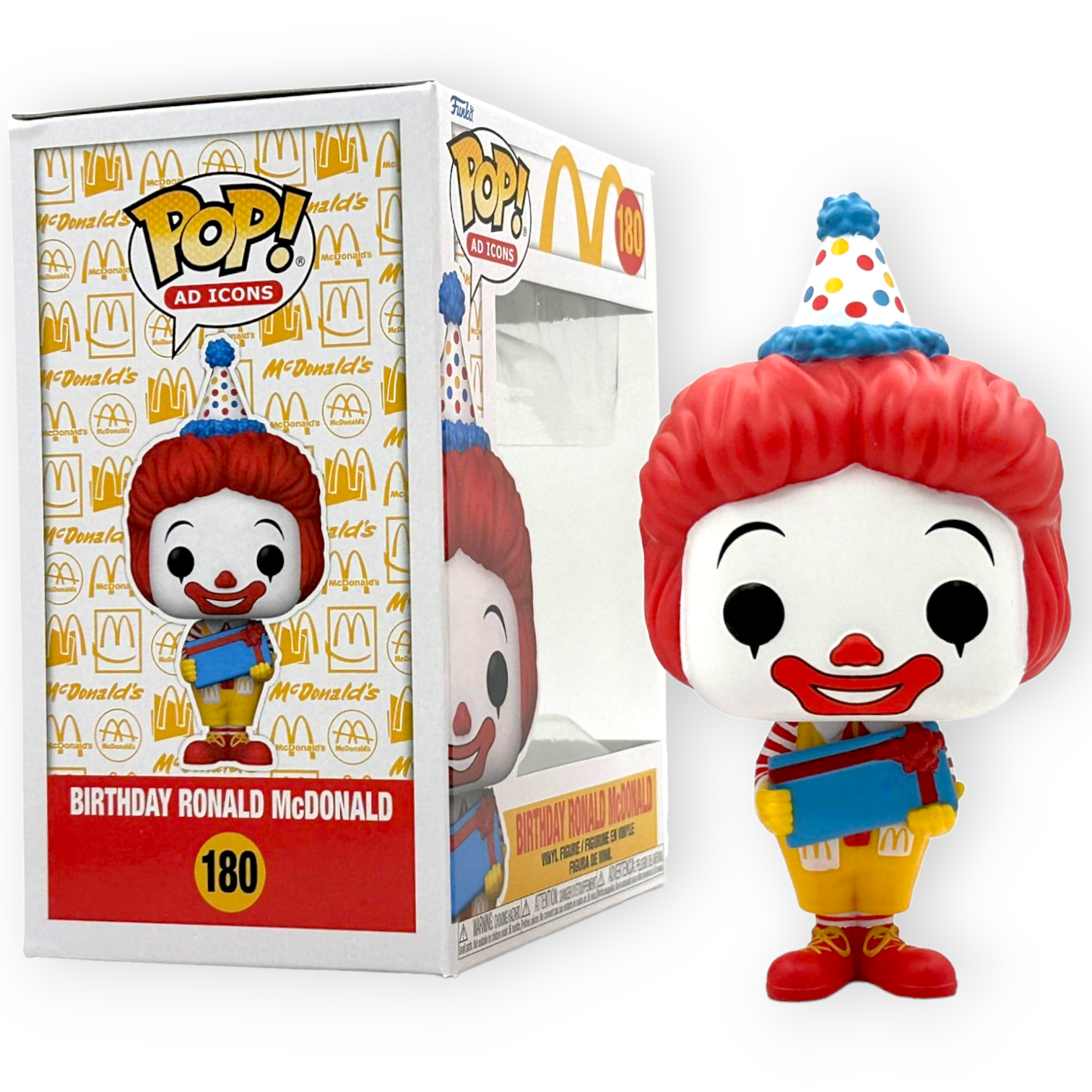 FUNKO POP <McDonald>麥當勞叔叔(生日會)-No.180