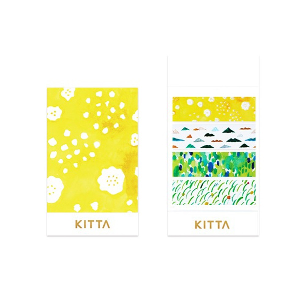 KITTA隨身攜帶和紙膠帶 Clear透明_山裡暖陽(KITT003)