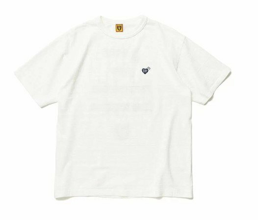 2022SS HUMAN MADE INDIGO HEART BADGE T-SHIRT 胸口刺繡愛心 風暴牛仔 短T
