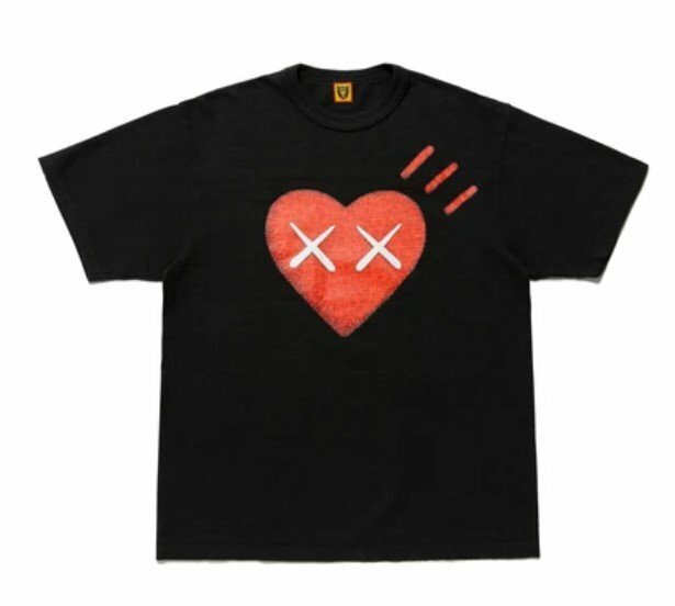 2021AW HUMAN MADE KAWS 聯名 愛心 短T 限量 兩色 NIGO著 現貨