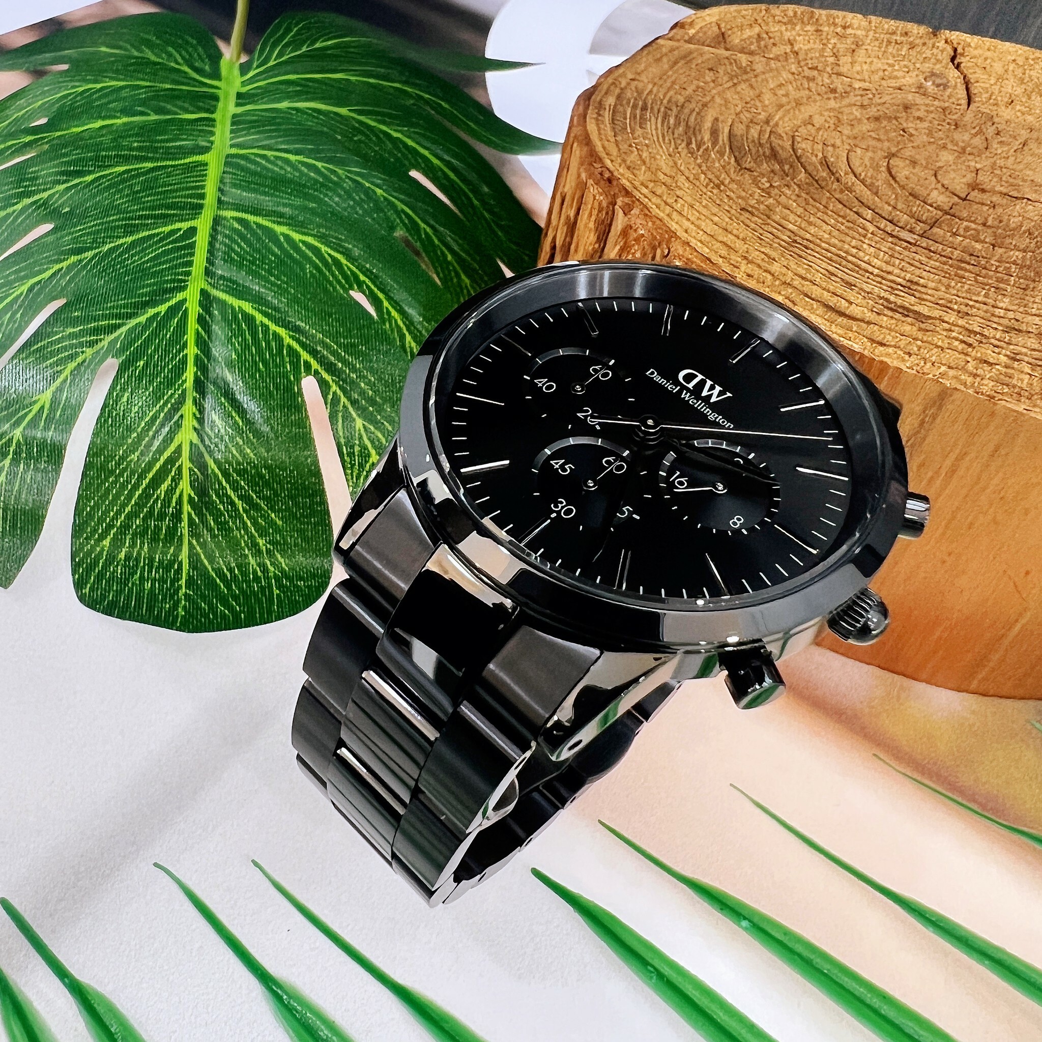 【DW Daniel Wellington】超越自我三眼計時腕錶DW00100642 42mm 現代鐘錶