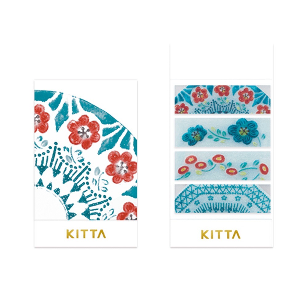 KITTA隨身攜帶和紙膠帶 Clear透明_玻璃2(竹中悠記設計款)(KITT012)