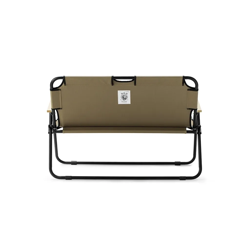 【Filter017】X POLeR® D.B.D Logo Double Chair 防潑雙人摺疊露營椅