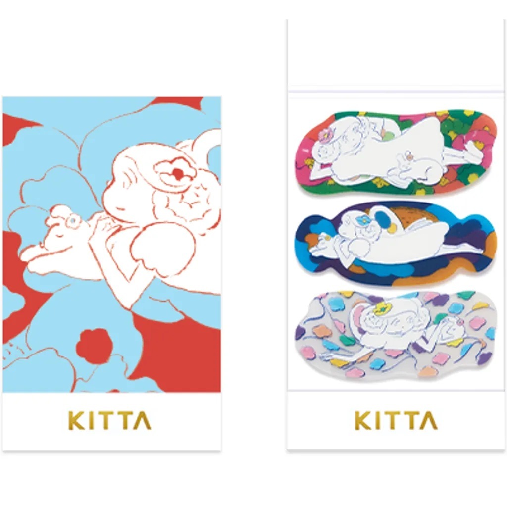 KITTA隨身攜帶和紙膠帶 透明軋型_小仙子(KITT013)