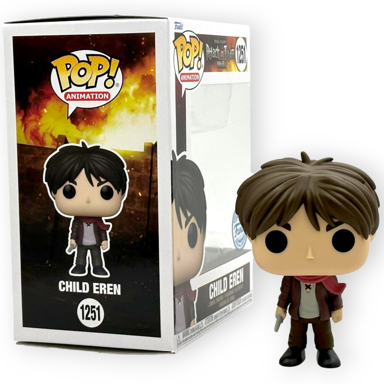 FUNKO POP <進擊之巨人>艾倫耶格(小孩)-No.1251