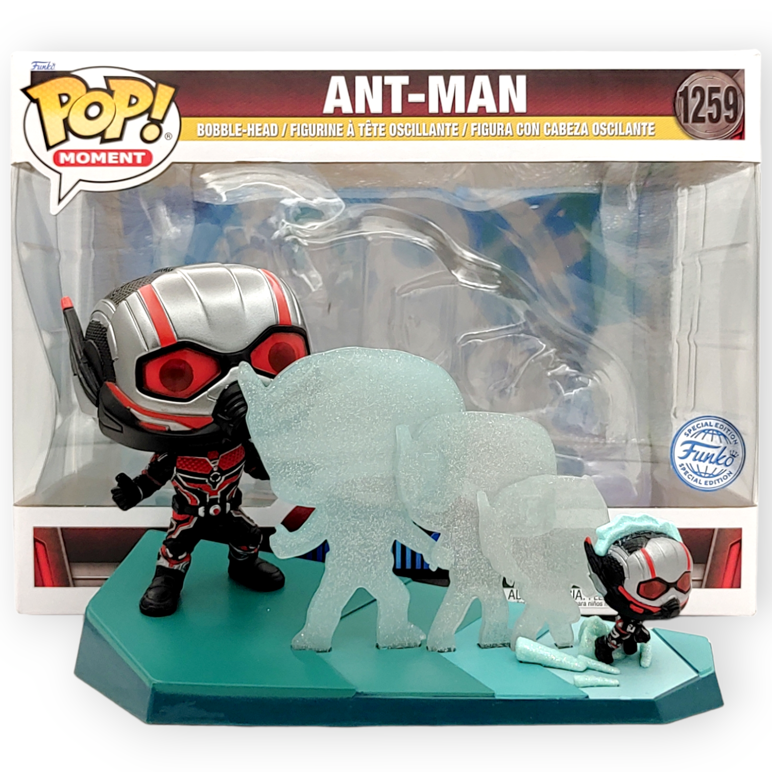 FUNKO POP<蟻俠與黃蜂女:量子狂熱>蟻俠變身(電影場景)-NO.1259