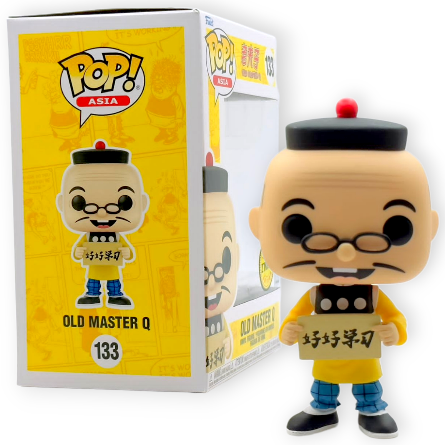 FUNKO POP<老夫子>老夫子_好好學習(Chase版)-No.133