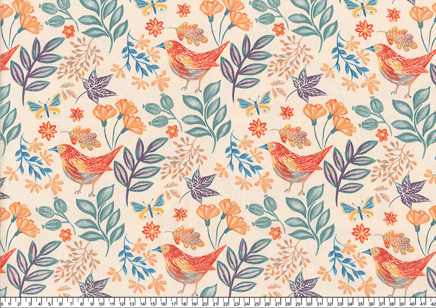 進口棉布R2302-166(一尺) 日製