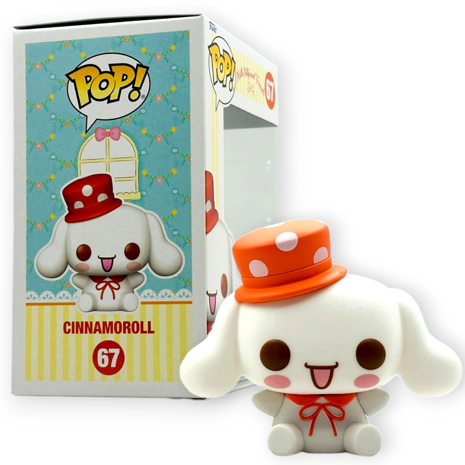 FUNKO POP <Sanrio_蘑菇屋>Cinnamoroll玉桂狗-No.67