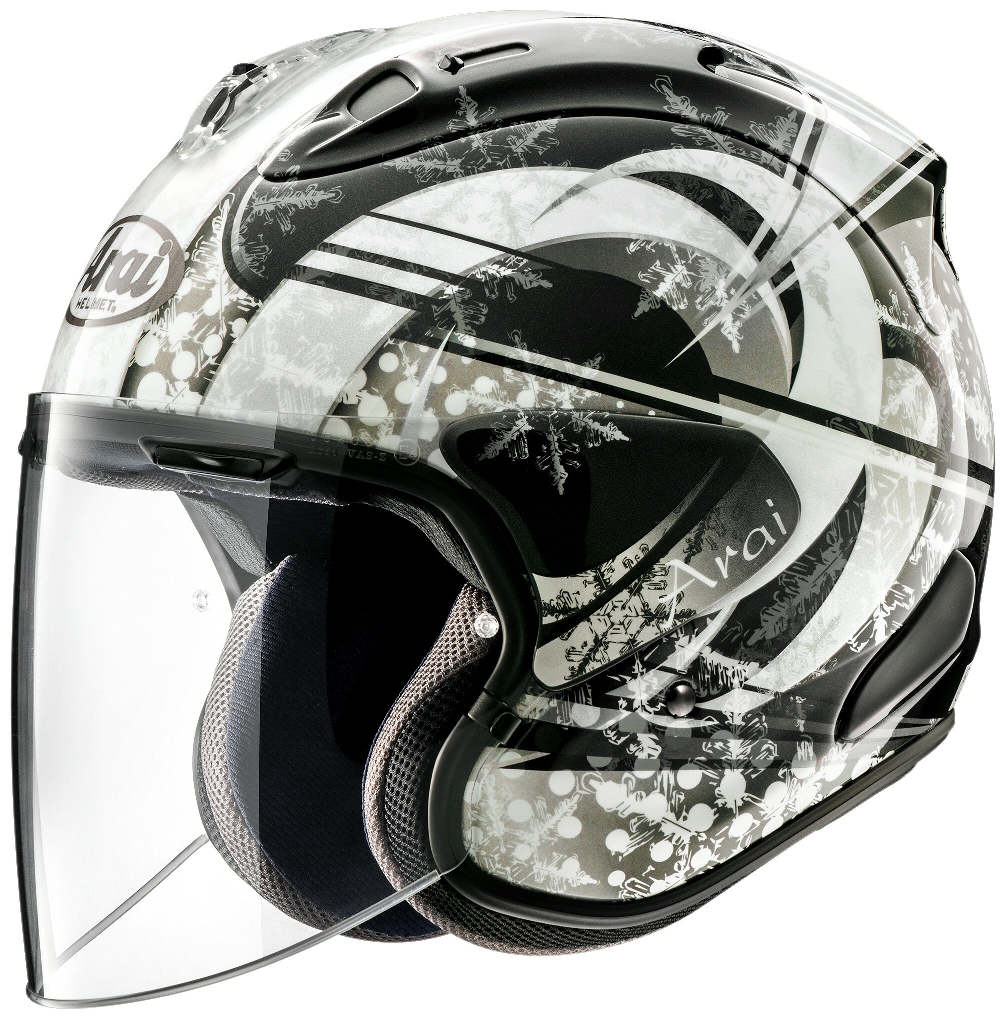 ARAI VZ-RAM SNOW DOME 彩繪 BLACK 黑 3/4罩